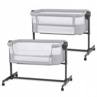 Minicuna Colecho Neste Up 2 Full Light Grey  KINDERKRAFT