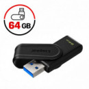 Pendrive USB 3.2 64GB Datatraveler Exodia KINGSTON