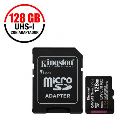 Tarjeta Microsdxc 128GB KINGSTON