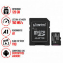 Tarjeta Microsdxc 128GB KINGSTON