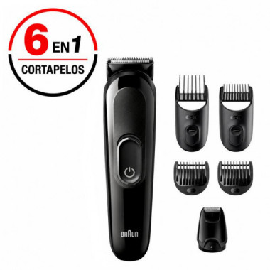 Cortapelos 6 en 1 con Bateria BRAUN