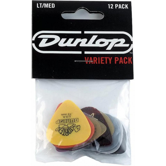 Pack Puas JIM DUNLOP Pack 12 Pc.light Medium