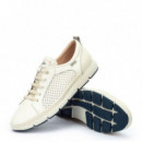 Pikolinos Deportivo Fuencarral con elásticos Blancos M4A-6376C1-912