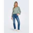 Only Jersey de punto Verde 15233173-JADEITE