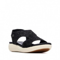 XTI Sandalia de Mujer 145154- Negro