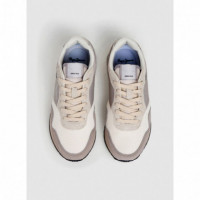 PEPE JEANS Zapatilla Deportiva London Sand PLS400025-909