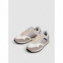 Pepe Jeans Zapatilla deportiva London Sand PLS400025-909