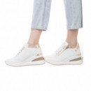 Xti Zapatilla de mujer blancas 143071-BLANCO