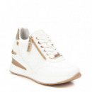 Xti Zapatilla de mujer blancas 143071-BLANCO