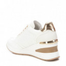 Xti Zapatilla de mujer blancas 143071-BLANCO