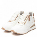 Xti Zapatilla de mujer blancas 143071-BLANCO