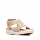 Xti Sandalia de mujer 145154- BEIGE