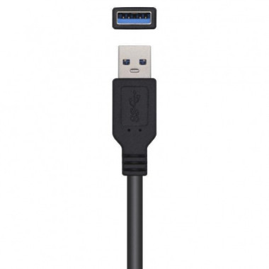 AISENS ALARGADOR USB 3.0 M/H 5M CON AMPLIFICADOR A105-0525  Hasta 9W/ 625Mbps/ 5m/ Negro
