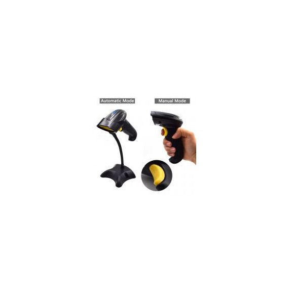 Lector Codigo de Barras EWENT EW3430 Wireless 1D Negro