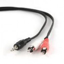 GEMBIRD Cable Jack/m a Rca/m 5M 3.5MM
