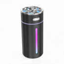 Humidificador Portátil con RGB HF09 Negro XO