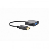Adaptador Cable GEMBIRD Displayport Macho a VGA Hembra Negro A-DPM-VGAF-02