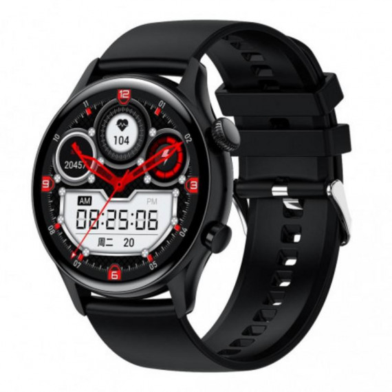 Smartwatch XO J4 1.36 Pulgadas Llamadas Bluetooth Negro