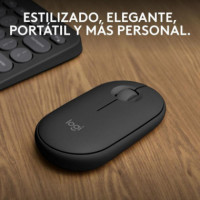Raton LOGITECH Pebble Mouse 2 M350 Grafito (910-007015)