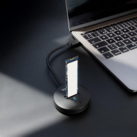 Docking TOOQ Ssd M2 Nvme Pcie Usb-c Negro (TQDS-100B)