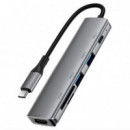 ACEFAST J18 Hub Usb-c 6 en 1 con HDMI y Lector Sd