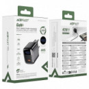 Cargador USB-C Acefast A135 PD 40W GaN con Display Digital Negro