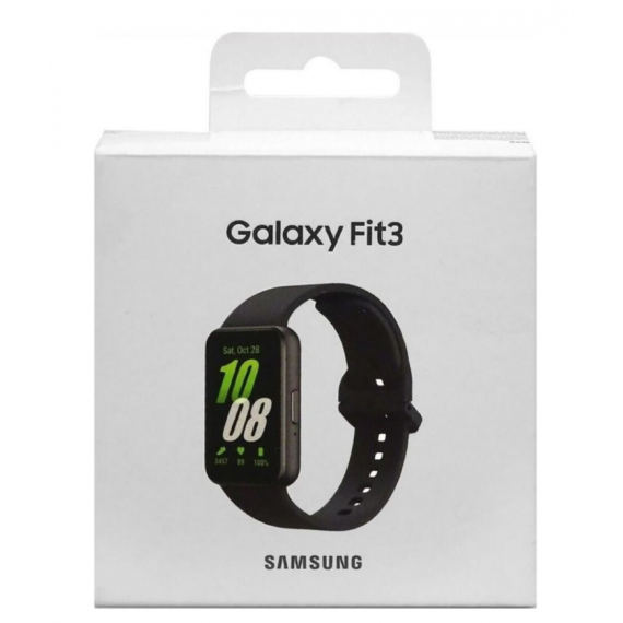 Smartwatch Samsung Galaxy Fit3 1.6"/BT5.3" Gris Negro SM-R390NZAAEUB