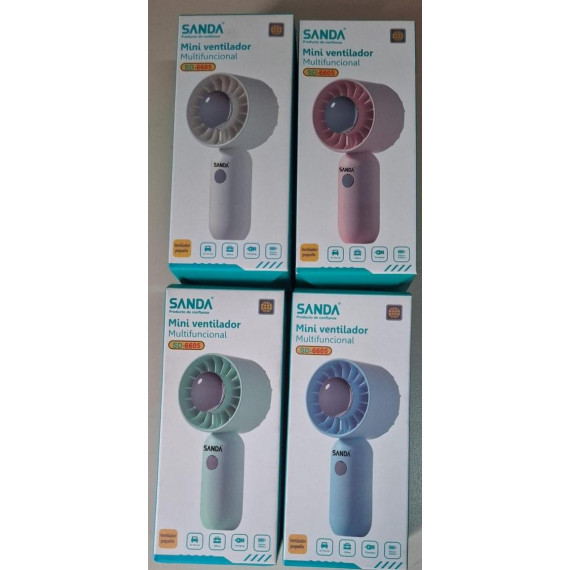 Mini Ventilador Multifuncional SANDA SD6605
