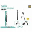 Trípode Extensible Sanda 2.1M Soporte de 3 Patas con Seguro SD-3648