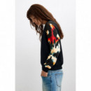 Sudadera Manga Estampada 100% Algodón de Desigual