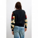 Sudadera Manga Estampada 100% Algodón de Desigual