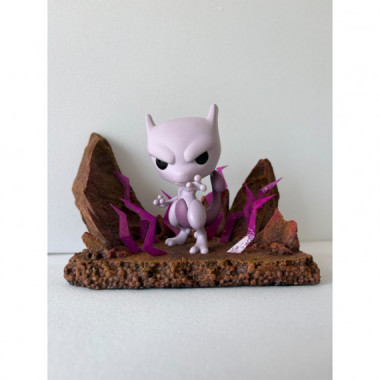 Diorama mewtwo Pok&eacute;mon