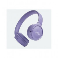 JBL Auriculares Estereo Casco TUNE 520 BT Bluetooth Malva Con Manos Libres Control por Voz 57H