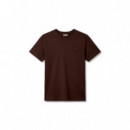SS SLIM SUPIMA LOGO PATCH TEE BLACK COFF
