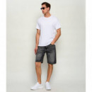 SS SLIM SUPIMA LOGO PATCH TEE BRIGHT WHI
