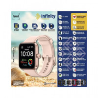 SAMI Reloj Smartwatch Infinity WS-2398RG Rosa Oro