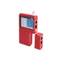 NIMO Comprobador Cables De Red TES012 RJ11/RJ12/RJ45/Usb/BNC