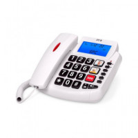 SPC Telefono SObremesa Con Teclas GRandes COMFORT VOLUME 2 Blanco
