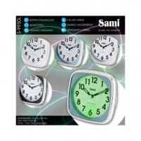 SAMI Reloj Despertador Analogico S-9950L