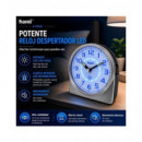 SAMI Reloj Despertador Analogico Ovalado S-9984L