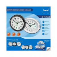 SAMI Reloj Despertador Analogico S-99100L