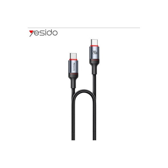 YESIDO Cable Datos TIpo C M/M 240W CA185