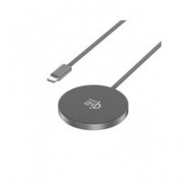 ACCETEL Cargador Magsafe 25W Magcharge ACW422 Gris Con tipo C
