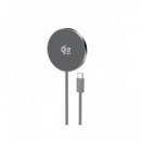 ACCETEL Cargador Magsafe 25W Magcharge ACW422 Gris Con tipo C