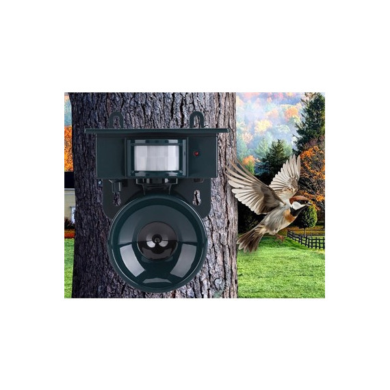 ANDOWL Repeledor de Aves Solar Ultrasonido Q-N97