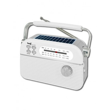 SAMI Radio Multimedia 3 Bandas y Solar RS-11863 Blanco