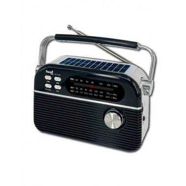 SAMI Radio Multimedia 3 Bandas y Solar RS-11864 Negro