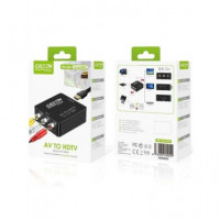 Green Lyca Convertidor Video Analogico (RCA) Entrada  a Digital (HDMI) Salida GL69404