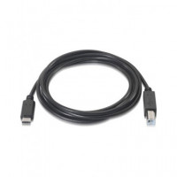 AISENS Cable Impresora 2.0 2Mtrs A107-0054 Negro