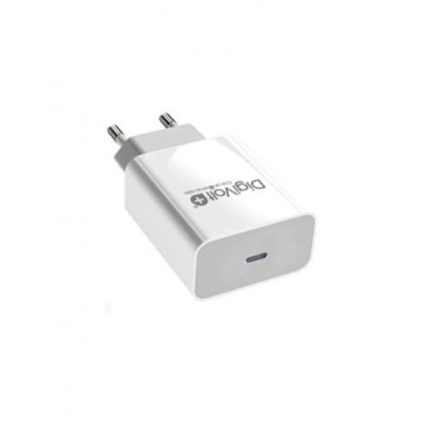 DIGIVOLT Cargador Red Tipo C PD 30W Blanco QC-2459